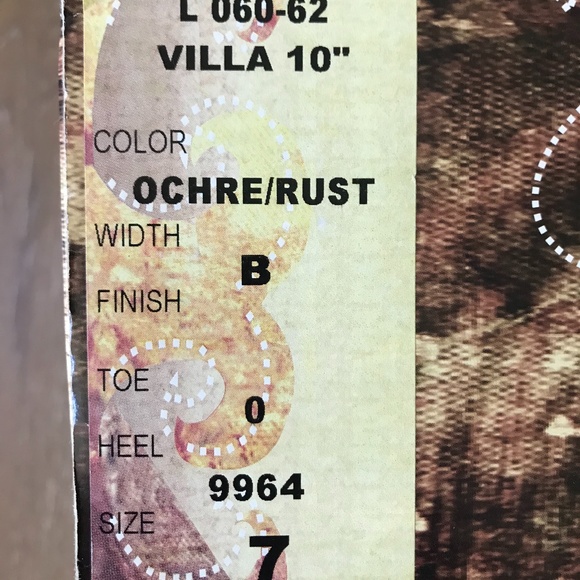 Old Gringo Leopardito Villa Boots - Picture 9 of 13